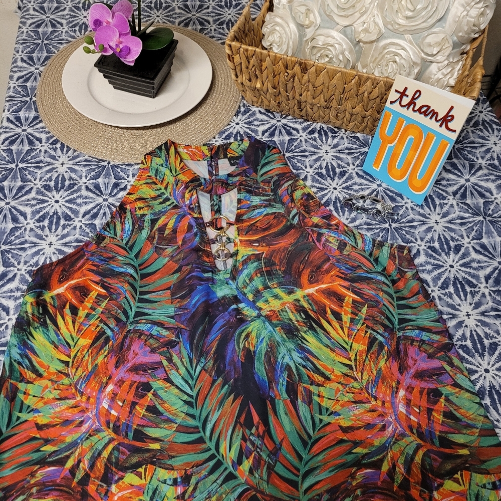 JCP Bold Elements top. Size XL
